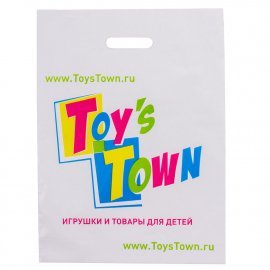 Пакет ToysTown с прорубной ручкой 30*40