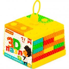 Игрушка развивающая 3D пазл №1, 23 элемента 93646  ПОЛЕСЬЕ