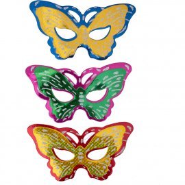 Маска карнавальная Бабочка набор 6 шт.