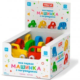 Машинка с погремушкой в шоу-боксе 2127 СТЕЛЛАР