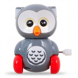 Игрушка заводная Сова 8,5см 6621 TONGDE