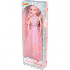 Кукла "Александра" (55 см) в платье с розовой юбкой (в коробке) 29813