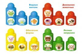 Конструктор "Колобок", игра "Помоги найти мой домик" 03032 СТЕЛЛАР