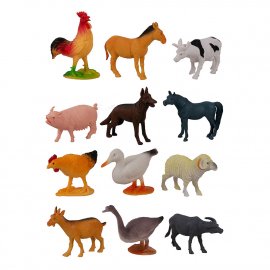 Набор домашних животных FARM ANIMAL 12 фигурок A188 TONGDE