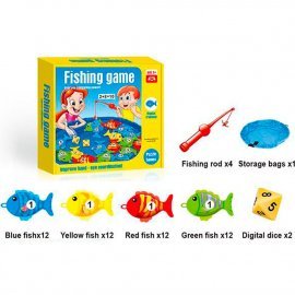 Настольная игра-рыбалка  Веселая математика 5205 TONGDE