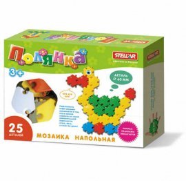 Мозаика "Полянка" Утка 25 деталей 01048 СТЕЛЛАР