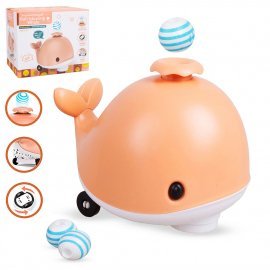 Кит со звуковыми эффектами, левитирующий шар 15см 158-5C TONGDE