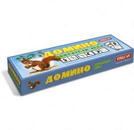 Домино "Обитатели леса" №18 большое 00018 СТЕЛЛАР