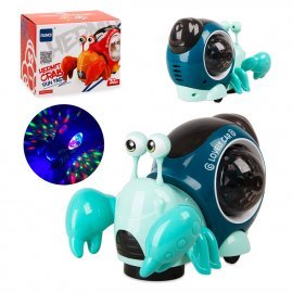 Крабик со звуковыми и световыми эффектами 13см RS-9025C TONGDE