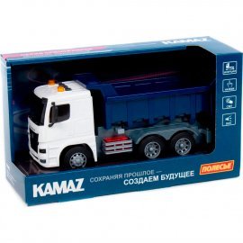 KAMAZ, автомобиль-самосвал инерционный (со светом и звуком) (в коробке) ПОЛЕСЬЕ