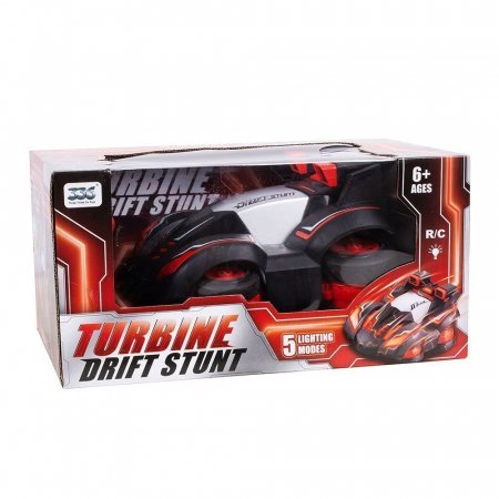 Машина на радиоуправлении TURBINE DRIFT STUNT полный привод 4WD со световыми эффектами 336-82J 20см TONGDE