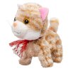 Кошка  со звуковыми эффектами 15 см CL1644ABC TONGDE