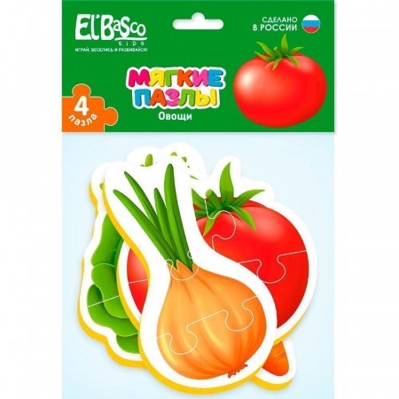 Мягкий пазл "Овощи" ET02-004 El’BascoKids
