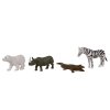 Набор диких животных JUNGLE ANIMA 12 фигурок 2А012 TONGDE