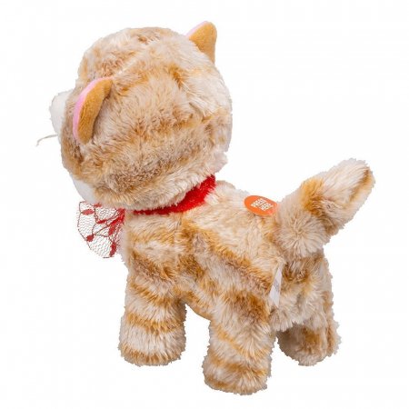 Кошка  со звуковыми эффектами 15 см CL1644ABC TONGDE