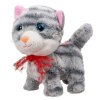 Кошка  со звуковыми эффектами 15 см CL1644ABC TONGDE