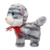 Кошка  со звуковыми эффектами 15 см CL1644ABC TONGDE
