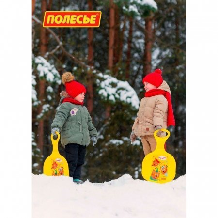 Санки "Ледянка" №2 "Три кота" 96500