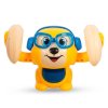 Игрушка Обезьянка со световыми эффектами переворачивается 10см 116-1  TONGDE