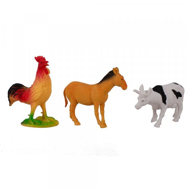 Набор домашних животных FARM ANIMAL 12 фигурок A188 TONGDE