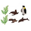 Набор морских животных UNDERSEA WORLD 4 фигурки Q502-4 TONGDE