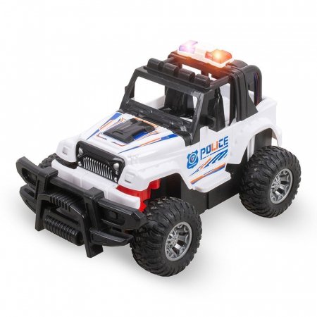 Джип на радиоуправлении Полиция со световыми эффектами USB 19см 5031E TONGDE