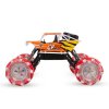 Внедорожник перевертыш на радиоуправлении полный привод 4WD со световыми эффектами USB 7011E 26,5см TONGDE