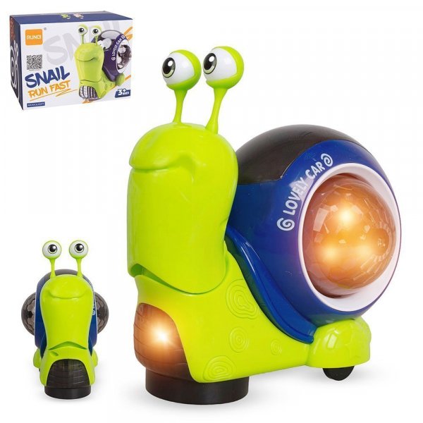 Улитка со звуковыми и световыми эффектами 13см RS-9024C TONGDE