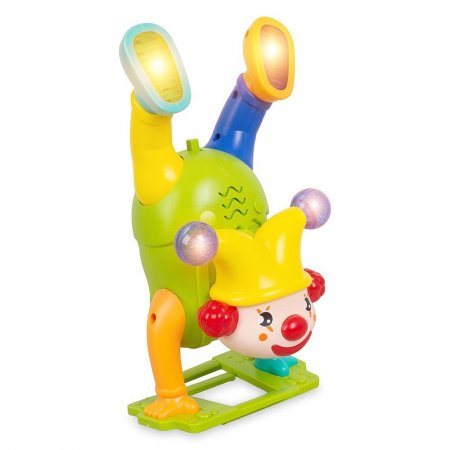 Игрушка Клоун со звуковыми и световыми эффектами 21см 663B TONGDE