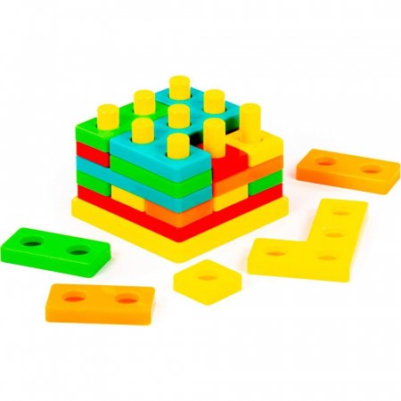 Игрушка развивающая 3D пазл №1, 23 элемента 93646  ПОЛЕСЬЕ