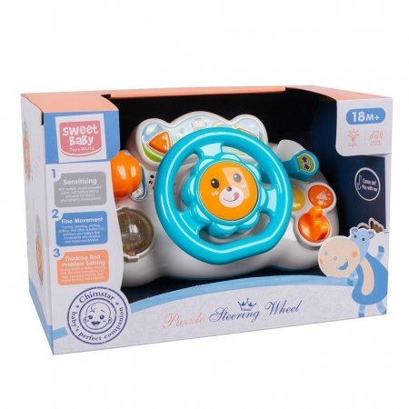 Руль музыкальный со световыми эффектами 26см В7088 TONGDE