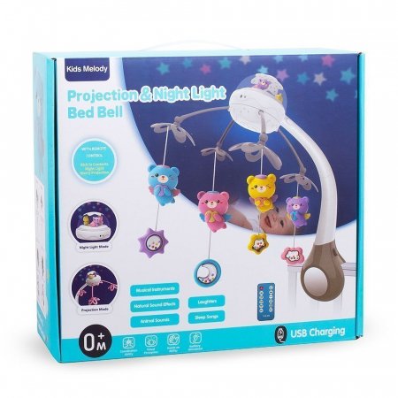 Мобиль музыкальный с проектором 6689А TONGDE